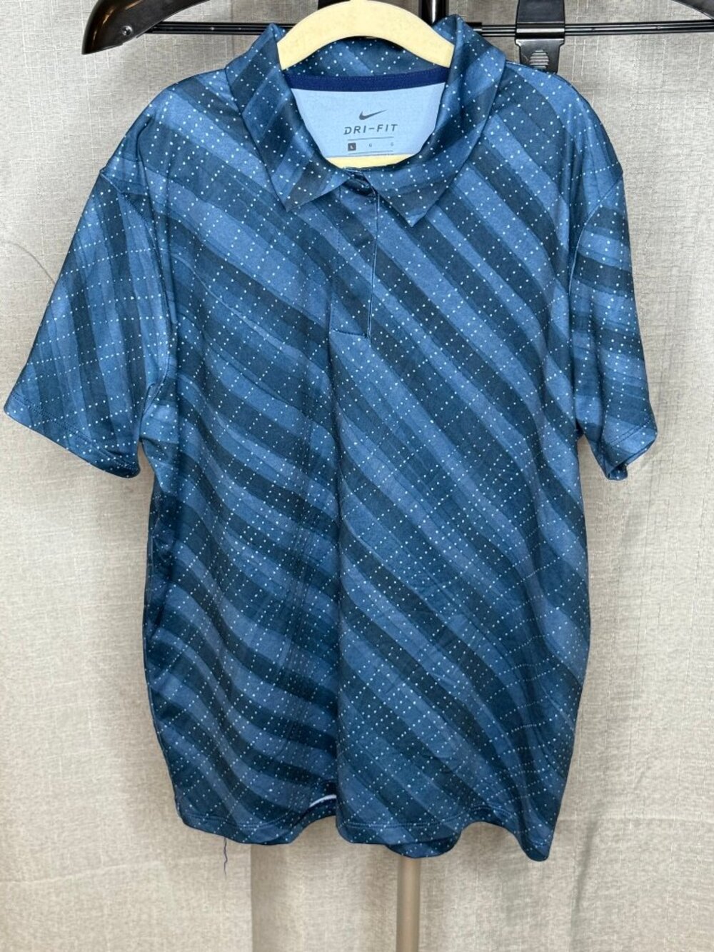 Nike - Dri-Fit - Boys Short Sleeve Polo Shirt - Size Youth Large